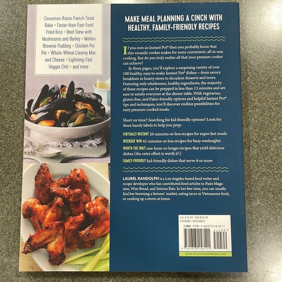 Instant Pot Electric Pressure Cooker Cookbook - Picture 2 of 4